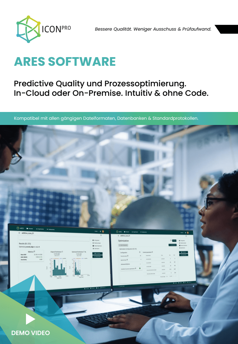 ARES – Predictive Quality & Prozessoptimierung <br>für Ihren Use-Case